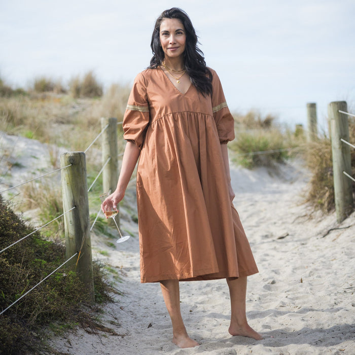Lauren Dress - Pecan