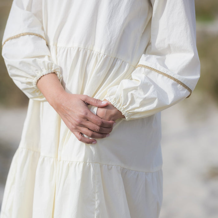 Chloe Dress French Vanilla