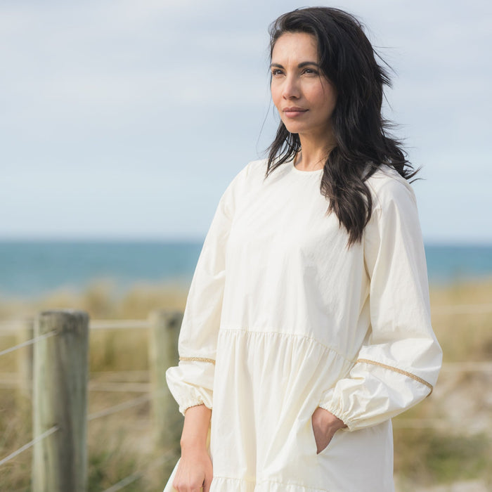 Chloe Dress French Vanilla