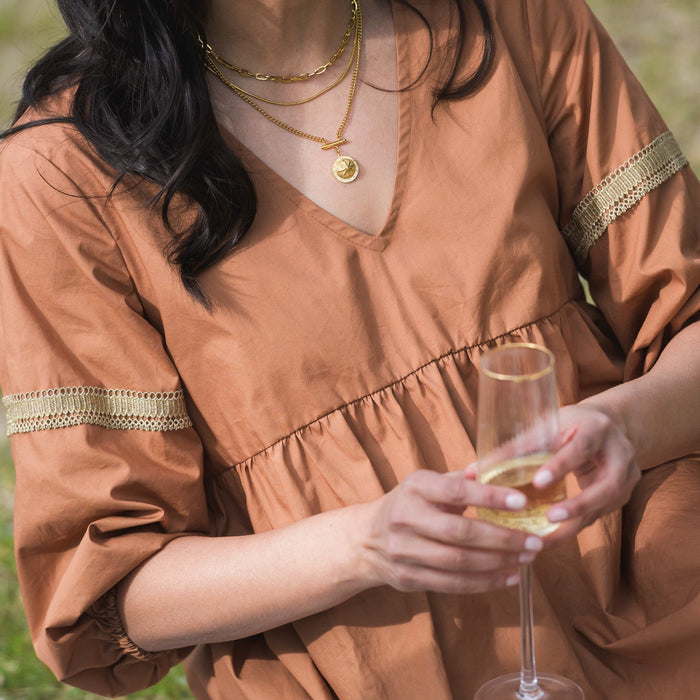 Lauren Dress - Pecan