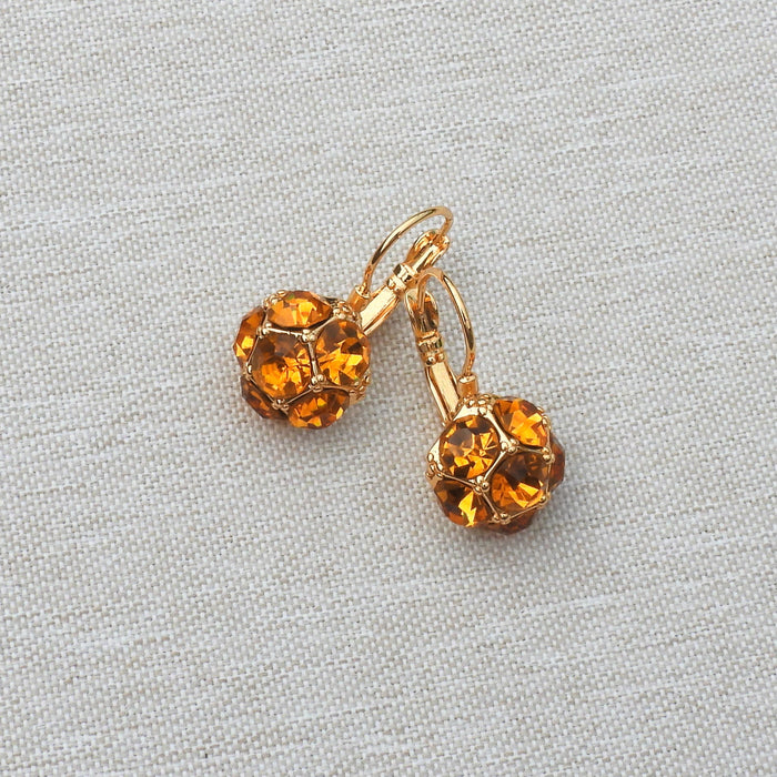 Tara Earrings - Topaz