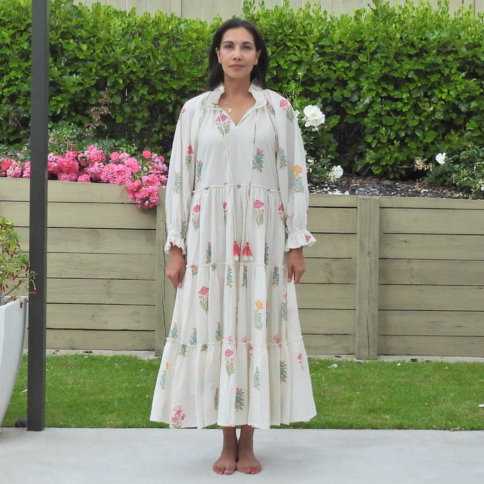 Zoya Dress White Floral