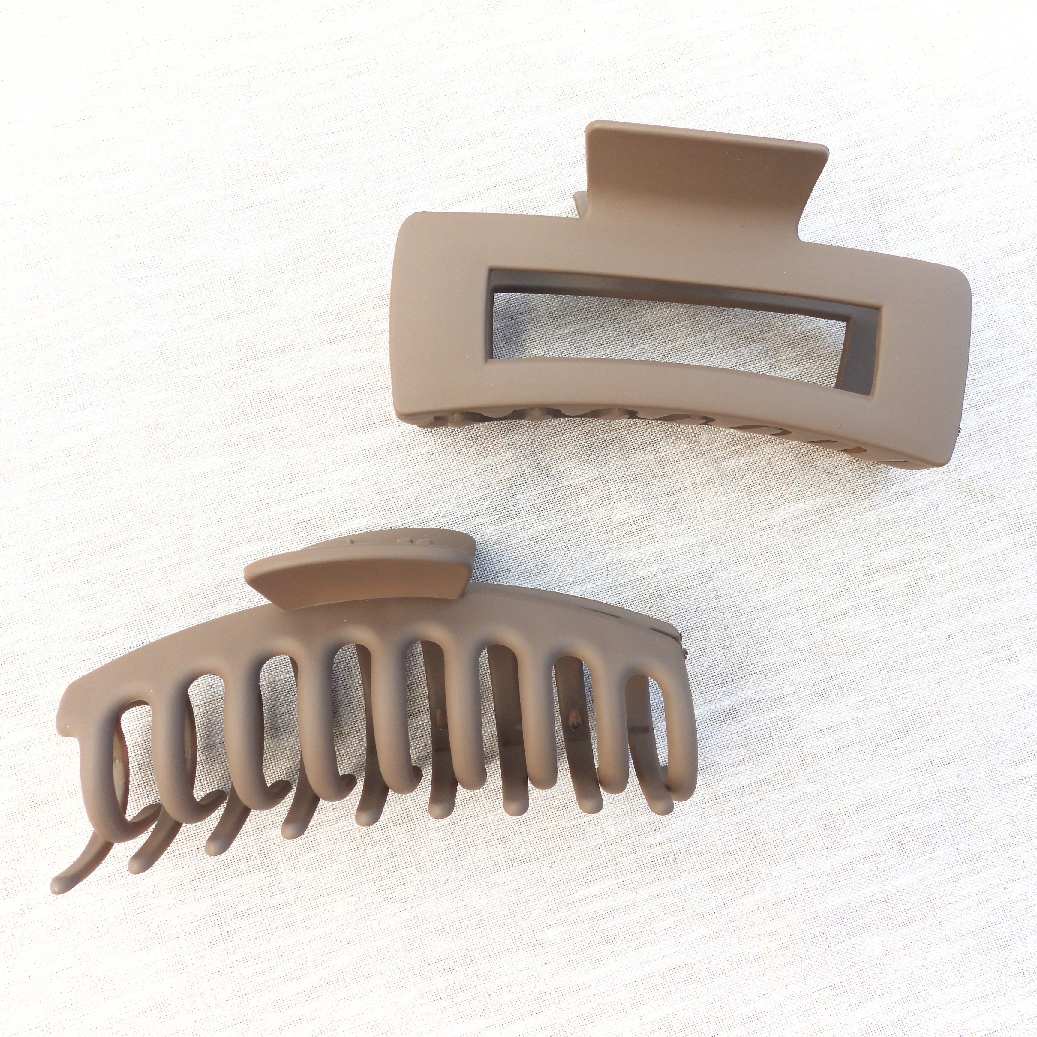 Lottie Large Hair Claw Set of 2 Black
