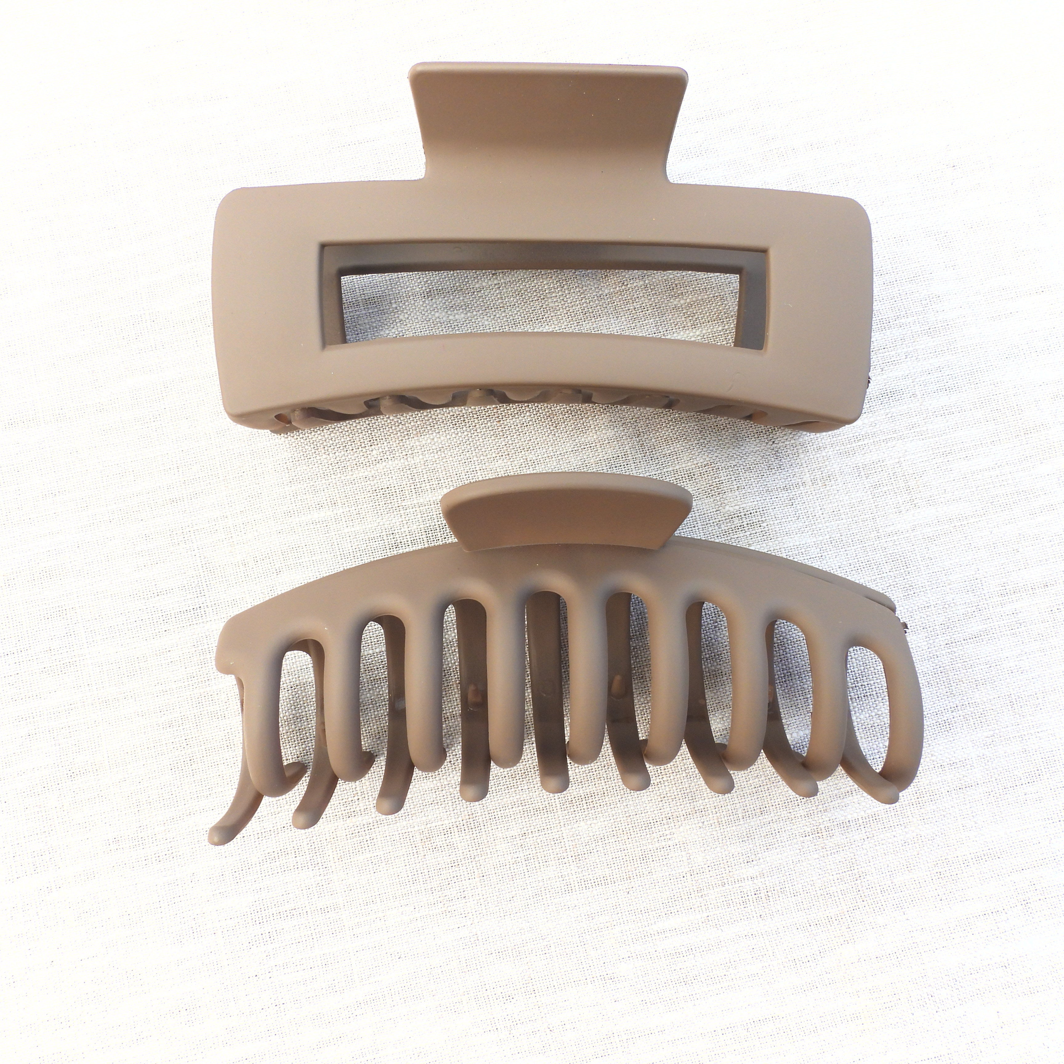 Lottie Large Hair Claw Set of 2 Black
