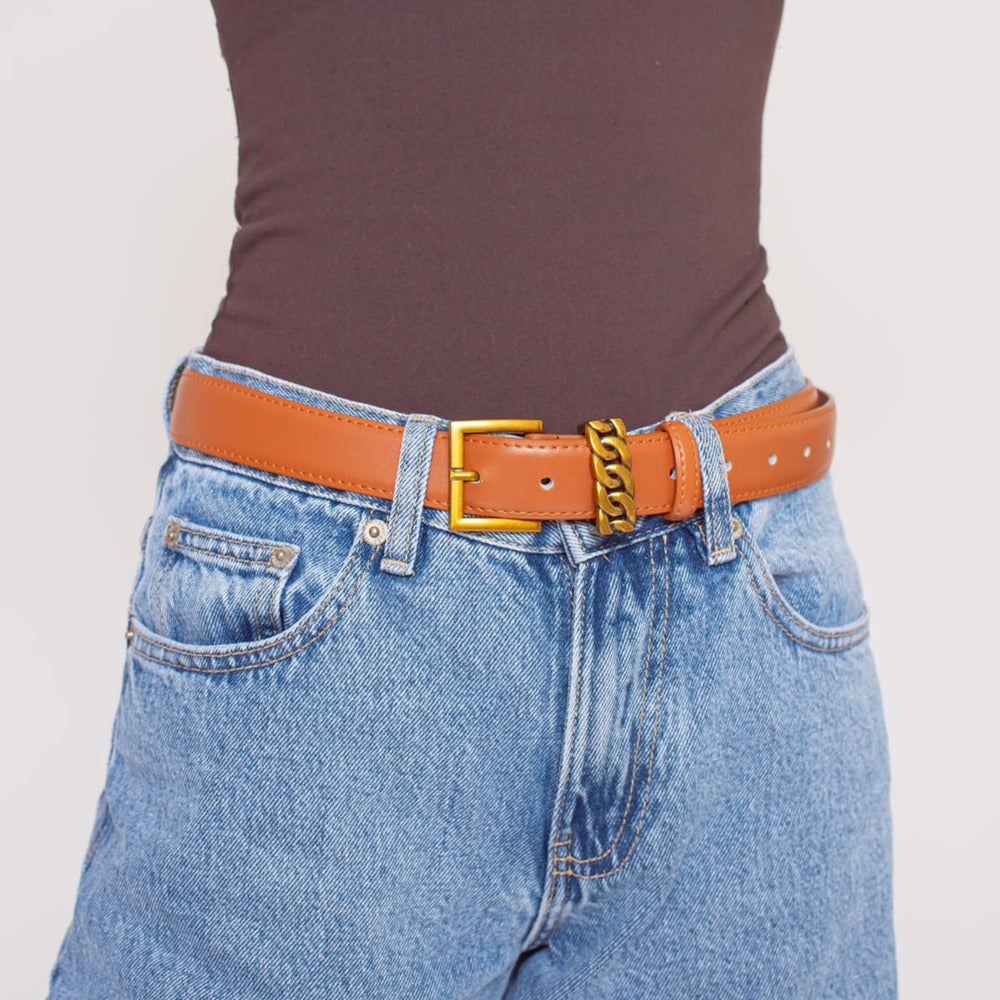 Georgie Belt Chocolate