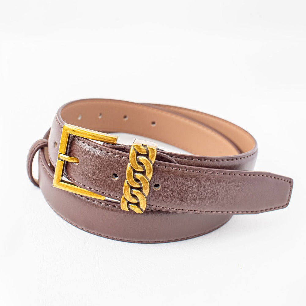 Georgie Belt Chocolate