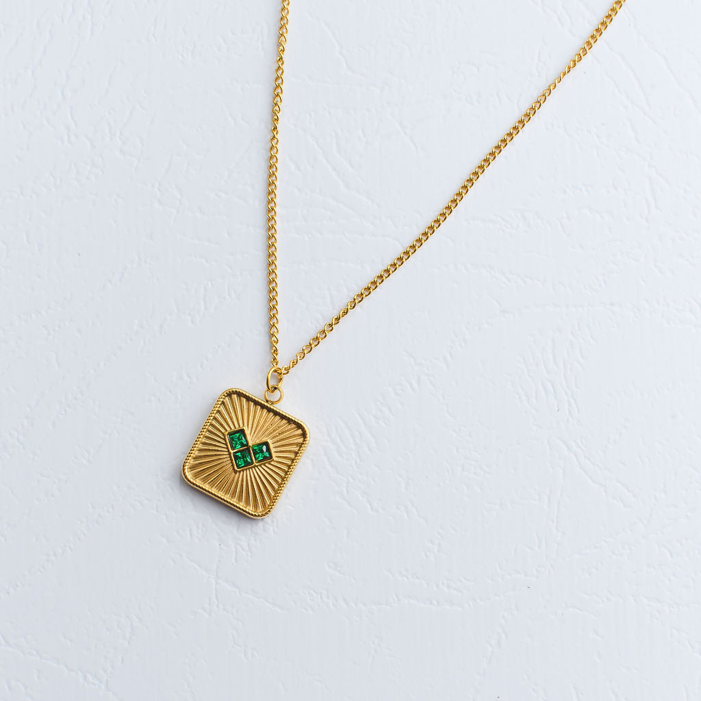 Giulia Gold Plated Stainless Steel Necklace