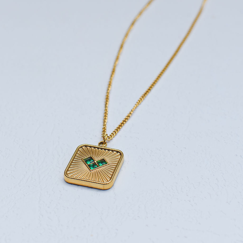 Giulia Gold Plated Stainless Steel Necklace