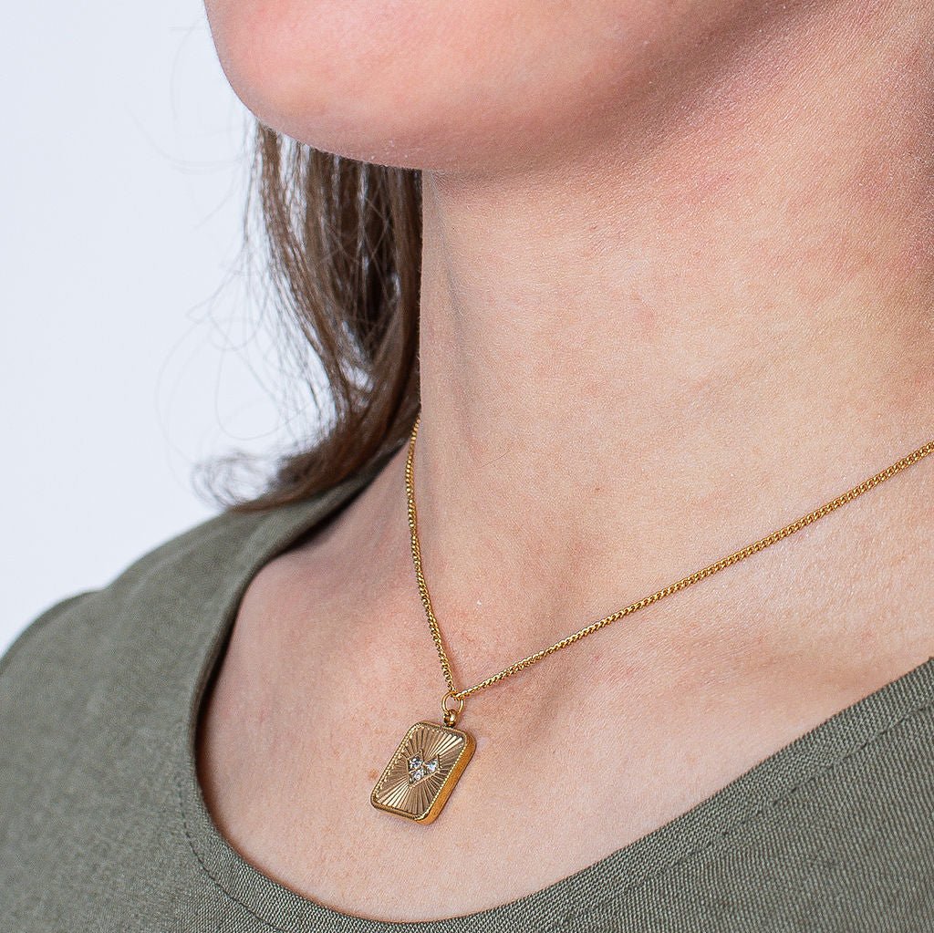 Emilia Gold Plated Stainless Steel Necklace