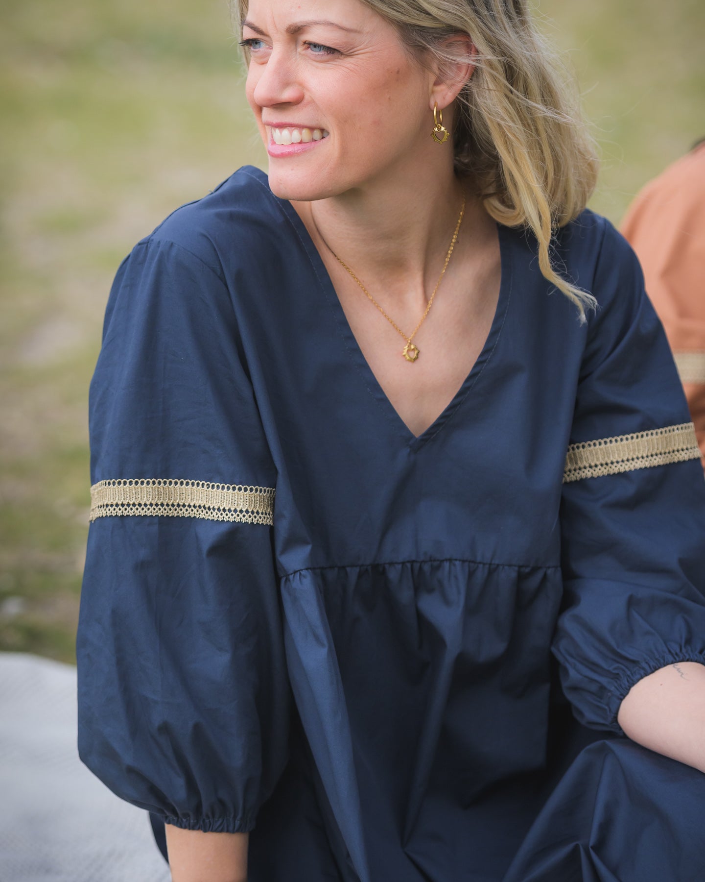 Lauren Dress - Navy