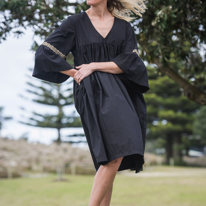 Athena Dress Black