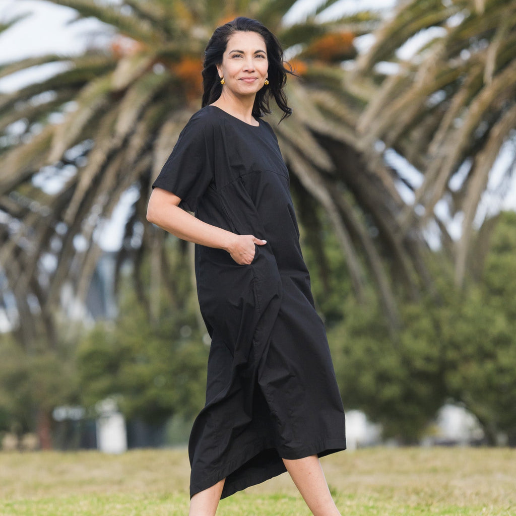 Kelly Dress Black– Glint & Gold