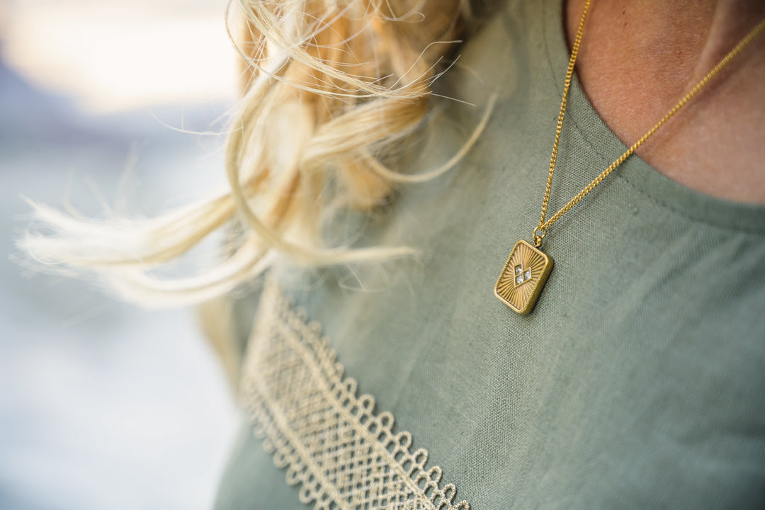 Emilia Gold Plated Stainless Steel Necklace