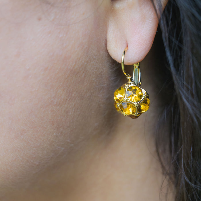 Tara Earrings - Topaz