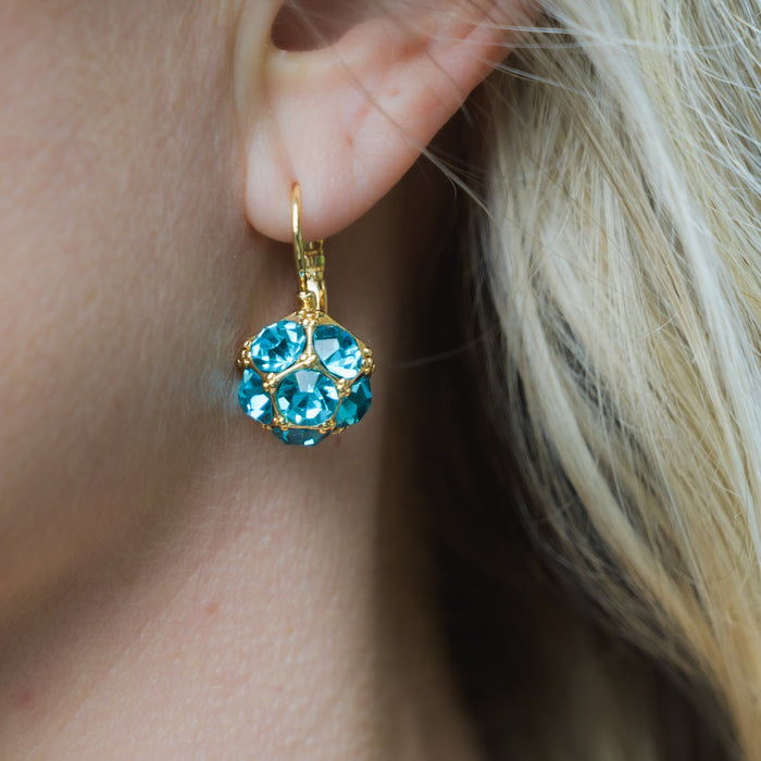 Tara Earrings - Azure