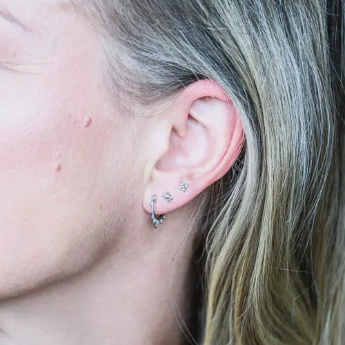 Raya Sterling Silver Filigree Earrings