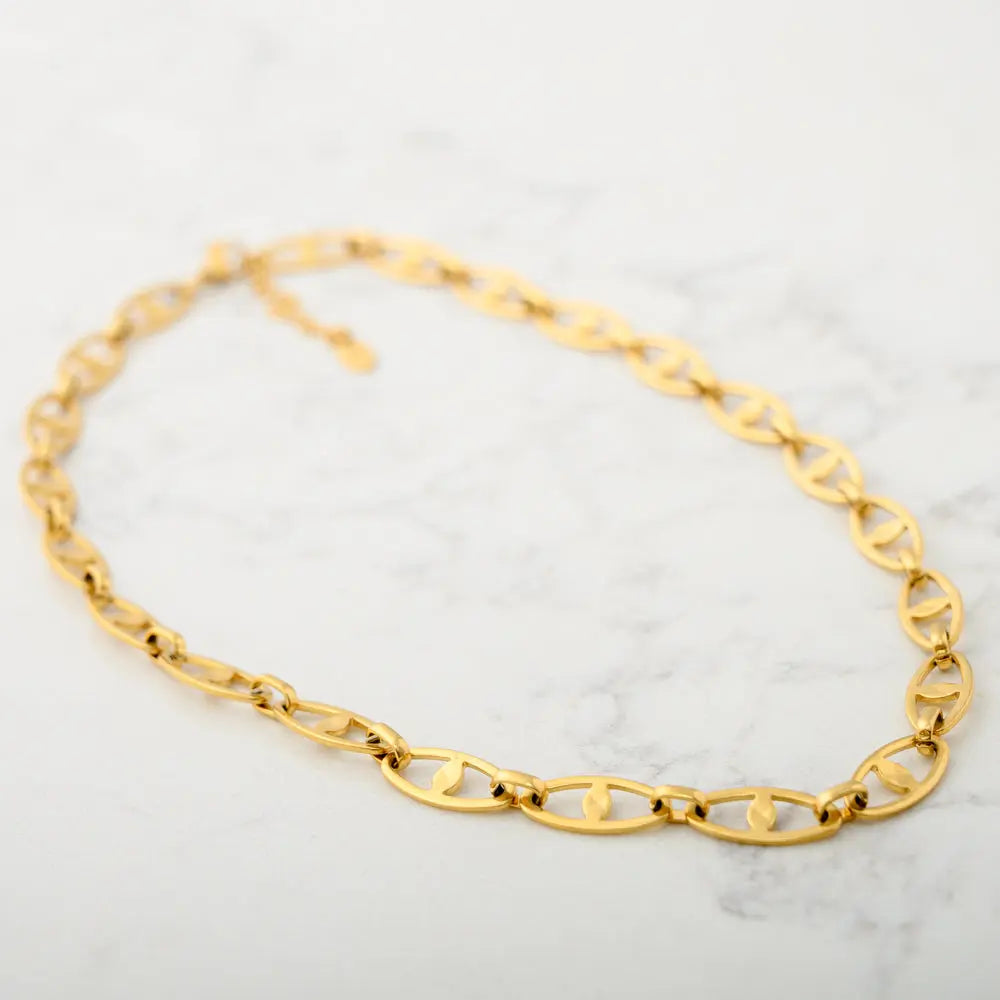 Freya Gold Plated Stainless Steel Necklace
