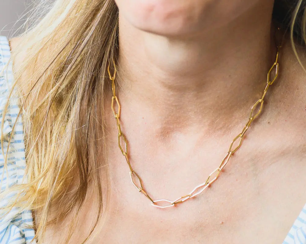 Harper Gold Plated Stainless Steel Necklace